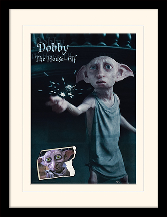 Plakát v rámu Harry Potter: Dobby (30 x 40 cm)