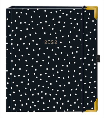 Premium-Terminplaner Black and White 2022