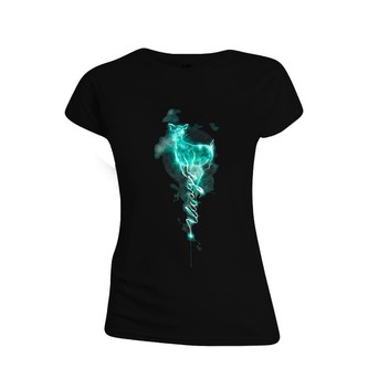 Dámské tričko Harry Potter: Always Mist (L) černé bavlna