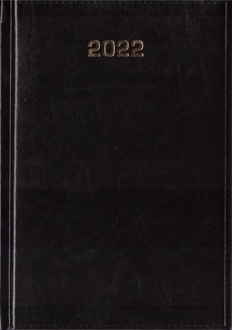 Kalendarz 2022 Dzienny A5 Baladek czarny ANIEW