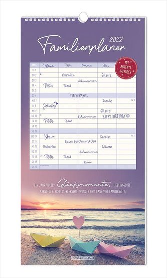 Familienplaner 2022 Classic