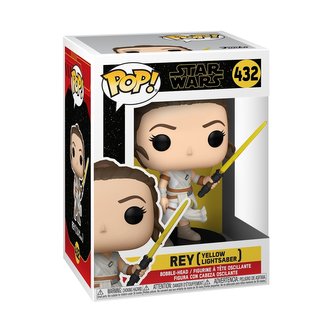 Funko POP Star Wars: SWEp9- Rey w/ Yellow Saber