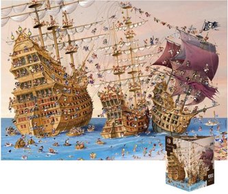Puzzle 1000 Piraci (Puzzle+plakat)