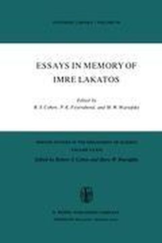 Essays in Memory of Imre Lakatos Essays in Memory of Imre Lakatos