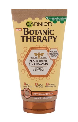 Garnier Botanic Therapy Bezoplachová péče Honey & Beeswax 150 ml 3in1 Leave-In pro ženy