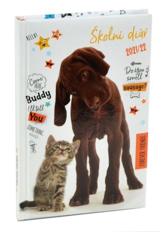 Školní diář 2021/22 Forever friends