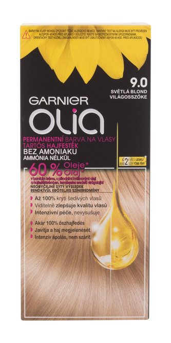 Garnier Olia Barva na vlasy 50 g 9,0 Light Blonde pro ženy