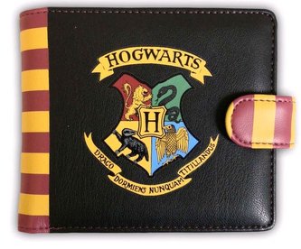 Peněženka Harry Potter: Hogwarts (11 x 9 cm) černá
