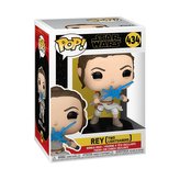Funko POP Star Wars: SWEp9- Rey w/2 Light Sabers