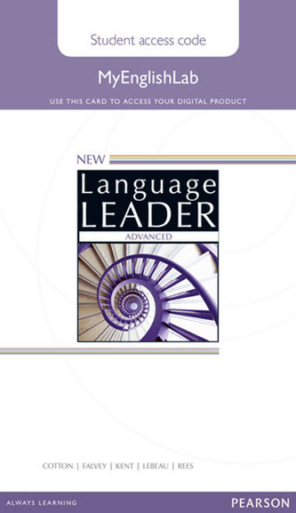 New Language Leader Advanced MyEnglishLab Access Card Standalone