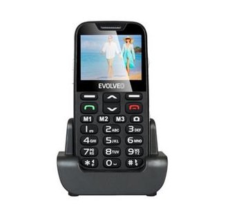 Mobilní telefon Evolveo EasyPhone XD se stojánkem, černá