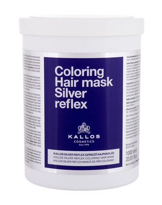 Kallos Cosmetics Silver Reflex Maska na vlasy 1000 ml pro ženy