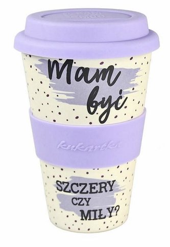 Kubek bambusowy BM-001 Mam być szczery?