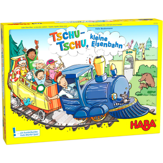 Haba HRA Dětská společenská hra Vláček Choo Choo malá stanice od 3 let