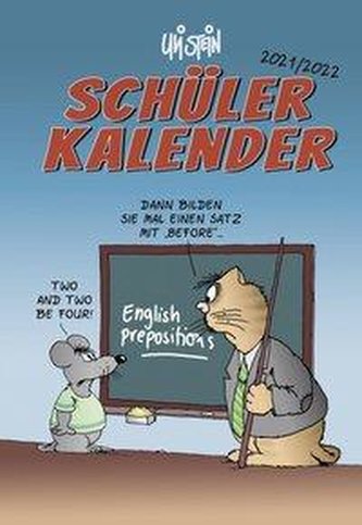 Uli Stein - Schülerkalender 2021/2022: Schülerplaner mit Spiralbindung