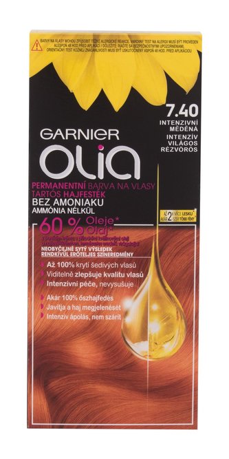Garnier Olia Barva na vlasy 50 g 7,40 Intense Copper pro ženy