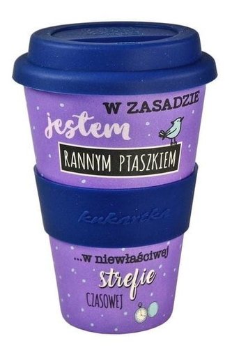 Kubek bambusowy BM-004 Ranny ptaszek