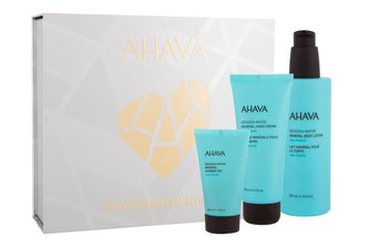 AHAVA Sea Kissed Mineral Delights tělové mléko Deadsea Water Mineral Body Lotion Sea-Kissed 250 ml + krém na ruce Deadsea Water Mineral Hand Cream Sea-Kissed 100 ml + sprchový gel Deadsea Water Mineral Shower Gel Sea-Kissed 40 ml