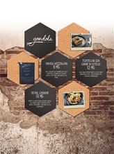 Tabule Securit HEXAGON na popis křídou, 4x popisovací a 3x korek + popisovač