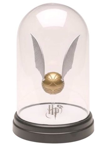 Stolní dekorativní lampa Harry Potter: Golden Snitch - Zlatonka (průměr 20 cm)