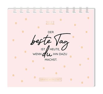 Mini-Kalender 2022 \"Der beste Tag\"