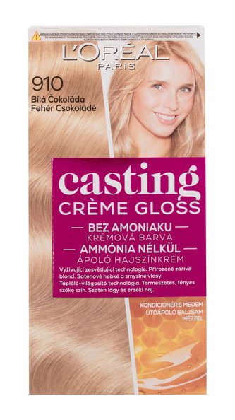 L´Oréal Paris Casting Creme Gloss Barva na vlasy 48 ml 910 White Chocolate pro ženy