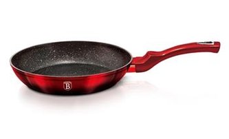 Pánev Berlingerhaus s mramorovým povrchem 24 cm Black Burgundy Metallic Line BH-1621