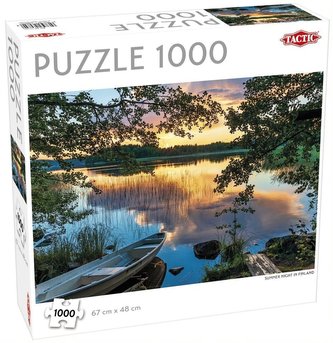 Puzzle 1000 Summer Night in Fin (square box)