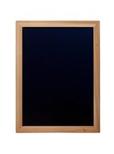 Tabule Securit WOODY nástěnná na popis křídou 30x40cm, Teak + popisovač