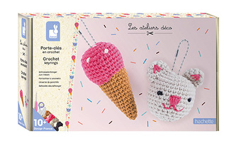 Janod Atelier Háčkované klíčenky Midi 10+