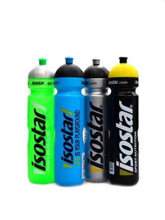 Isostar - Isostar cyklistická lahev se špuntem 1000ml - modrá life si your playgr.