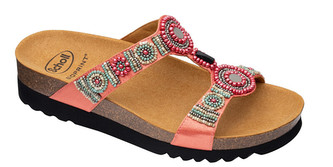 Scholl Zdravotní obuv - NEW BOGOTA`  SatinBds-W - Coral 38