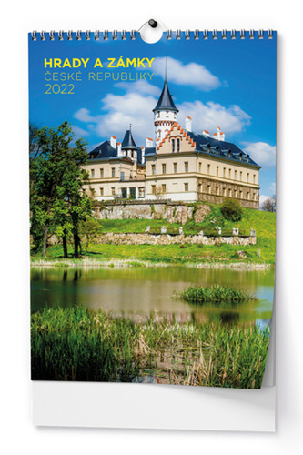 Hrady a zámky České republiky 2022 - nástěnný kalendář
