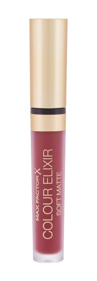 Max Factor Colour Elixir Rtěnka Soft Matte 4 ml 035 Faded Red pro ženy