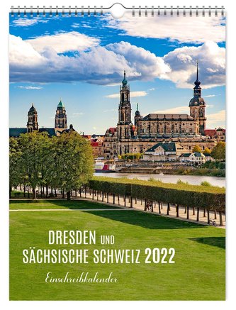 Einschreibkalender Dresden und Sächsische Schweiz (Elbsandsteingebirge) 2022