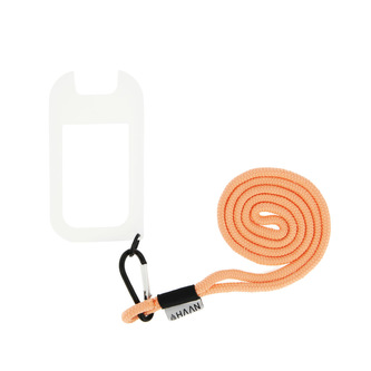 HAAN pouzdro se šňůrkou na antibakteriální sprej na ruce - oranžová