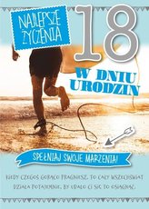 Karnet Urodziny Osiemnastka GM-643