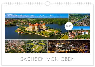 Kalender Sachsen von oben 2022