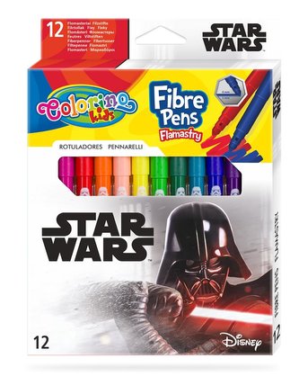 Colorino Star wars - fixy 12 barev
