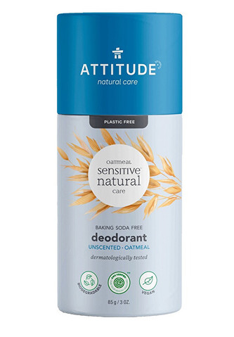 ATTITUDE Přírodní tuhý deodorant - pro citlivou a atopickou pokožku - bez vůně 85 g