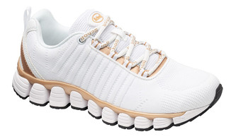 Scholl Zdravotní obuv - GALAXY SPORTY Tex-W - White/Bronze 42