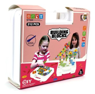 Konstrukcje przestrzenne róż walizka 212 el.