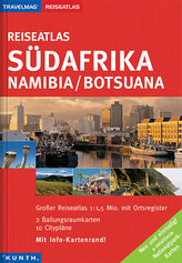 Jižní  Afrika, Namíbie, Botswana atlas VWK/ 1:1,5Mio