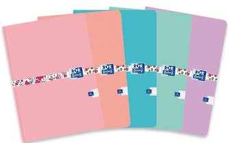 Brulion B5/96K kratka MO Floral (5szt) mix OXFORD