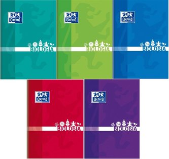 Brulion A5/80K kratka Biologia (5szt) OXFORD