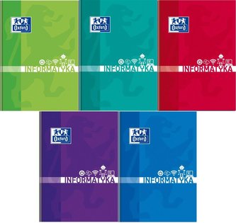 Brulion A5/80K kratka Informatyka (5szt) OXFORD