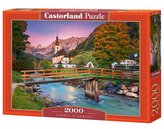 Puzzle 2000 Sunset in Ramsau