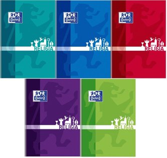 Brulion A5/80K kratka Religia (5szt) OXFORD