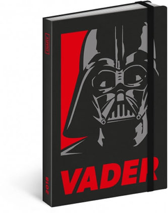 Diář 2018 - Star Wars – Vader, týdenní, 10,5 x 15,8 cm