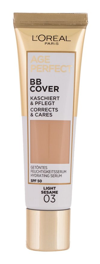 L´Oréal Paris Age Perfect BB krém BB Cover 30 ml 03 Light Sesame pro ženy